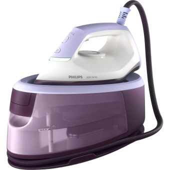Парогенератор Philips PSG3000/30 2400Вт белый/фиолетовый от магазина РЭССИ