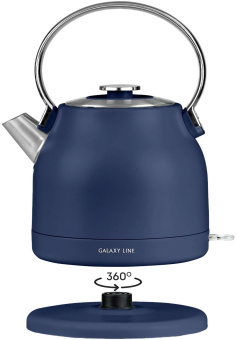 Чайник электрический Galaxy Line GL 0334 1.5л. 2200Вт синий корпус: нерж.сталь (7010103340) от магазина РЭССИ