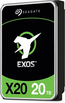 Жесткий диск Seagate SATA-III 20Tb ST20000NM007D Server Exos X20 512E (7200rpm) 256Mb 3.5" от магазина РЭССИ