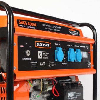 Генератор Patriot Max Power SRGE 6500E 5.5кВт от магазина РЭССИ