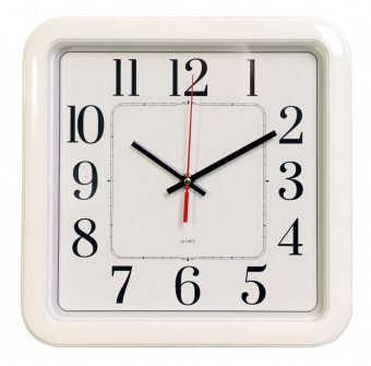 Часы настенные аналоговые Бюрократ WallC-S79P D29см белый (WALLC-S79P29/WHITE) от магазина РЭССИ