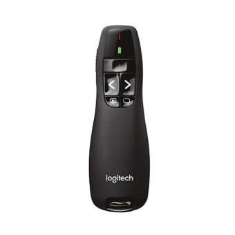 Презентер Logitech R400 Radio USB (15м) черный от магазина РЭССИ