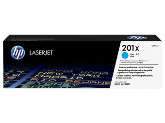 Картридж лазерный HP 201X CF401X голубой (2300стр.) для HP CLJ Pro M252/M277 от магазина РЭССИ