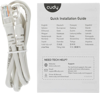 Бесшовный Mesh роутер Cudy M3000 (M3000(3-PACK) WHITE) AX3000 100/1000/2500BASE-T белый (упак.:3шт) от магазина РЭССИ