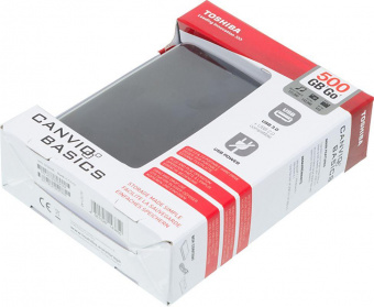 Жесткий диск Toshiba USB 3.0 500Gb HDTB305EK3AA Canvio Ready 2.5" черный от магазина РЭССИ