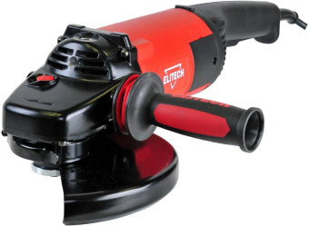 Углошлифовальная машина Elitech МШУ 2623Э 2600Вт 6600об/мин рез.шпин.:M14 d=230мм от магазина РЭССИ