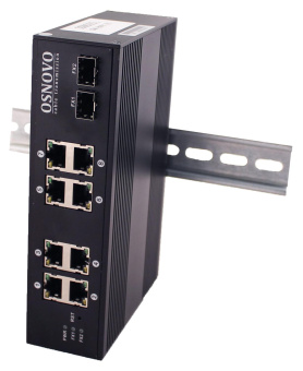 Коммутатор Osnovo SW-70802/I 2SFP неуправляемый от магазина РЭССИ