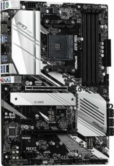 Материнская плата Asrock X570 PRO4 Soc-AM4 AMD X570 4xDDR4 ATX AC`97 8ch(7.1) GbLAN RAID+HDMI+DP от магазина РЭССИ