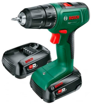 Дрель-шуруповерт Bosch EasyDrill 18V-40 аккум. патрон:быстрозажимной (кейс в комплекте) (06039D8005) от магазина РЭССИ