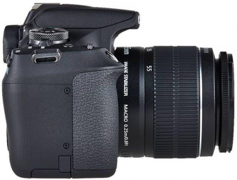 Зеркальный Фотоаппарат Canon EOS 2000D KIT черный 24.1Mpix 18-55mm f/3.5-5.6 IS II 3" 1080p Full HD SDXC Li-ion (с объективом) от магазина РЭССИ