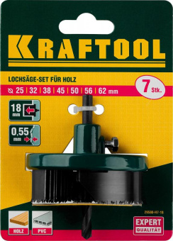 Диск пильный по дер. Kraftool 29580-H7-18 d=62мм (дрели) от магазина РЭССИ