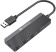 Картинка Разветвитель USB 2.0 Origo OU1140 4порт. черный (OU1140/A1A) от магазина РЭССИ Разветвитель USB 2.0 Origo OU1140 4порт. черный (OU1140/A1A) от магазина РЭССИ