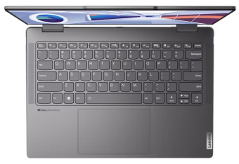 Ноутбук Lenovo Yoga 7 14IRL8 Core i5 1340P 16Gb SSD512Gb Intel Iris Xe graphics 14" OLED Touch WUXGA (1920x1200) Windows 11 Home grey WiFi BT Cam (82YL006QRK) от магазина РЭССИ