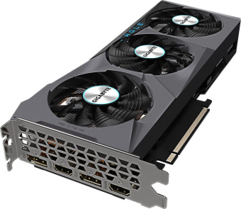 Видеокарта Gigabyte PCI-E 4.0 GV-N4070EAGLE OCV2-12GD NVIDIA GeForce RTX 4070 12Gb 192bit GDDR6X 2505/21000 HDMIx2 DPx2 HDCP Ret от магазина РЭССИ