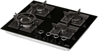 Газовая варочная поверхность Krona CALORE 60 черный от магазина РЭССИ