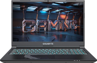 Ноутбук Gigabyte G5 Core i5 12500H 16Gb SSD512Gb NVIDIA GeForce RTX4060 8Gb 15.6" IPS FHD (1920x1080) Windows 11 Home black WiFi BT Cam (KF-E3KZ313SH) от магазина РЭССИ