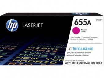 Картридж лазерный HP 655A CF453A пурпурный (10500стр.) для HP M652/653/M681/682 от магазина РЭССИ