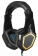 Наушники с микрофоном Оклик HS-L310G Guardian черный/золотистый 1.5м мониторные оголовье (359483) от магазина РЭССИ