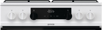 Плита Комбинированная Gorenje KS635W белый/черный (без крышки) реш.сталь от магазина РЭССИ