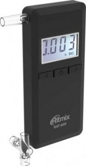 Алкотестер Ritmix RAT-600 электрохимический черный от магазина РЭССИ