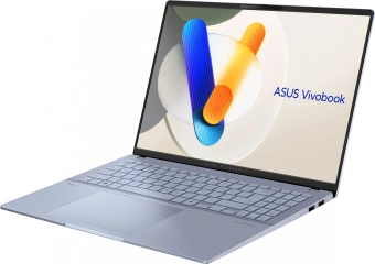 Ноутбук Asus Vivobook S 16 OLED S5606MA-MX036W Core Ultra 7 155H 16Gb SSD1Tb Intel Arc 16" OLED 3.2K (3200x2000) Windows 11 Home lt.blue WiFi BT Cam (90NB12E1-M004W0) от магазина РЭССИ