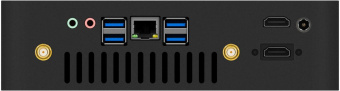 Неттоп Rombica G6 TXG641D PG G6405 (4.1) 4Gb SSD128Gb UHDG 610 noOS GbitEth WiFi BT черный