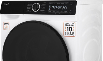 Стиральная машина Weissgauff Premium WMD 6016 DC Inverter Steam класс: B загр.фронтальная макс.:10кг (с сушкой) белый от магазина РЭССИ