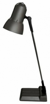 Светильник Трансвит НАДЕЖДА БАСЕ (NADEZHDABASE-1/BL) настольный на подставке E27 черный 40Вт от магазина РЭССИ