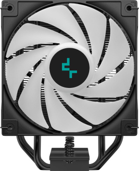 Устройство охлаждения(кулер) Deepcool AG400 Digital Plus ARGB Soc-AM5/AM4/1151/1200/1700 черный 4-pin 31.6dB Al+Cu LCD 773gr Ret (R-AG400-BKADMP-G-1) от магазина РЭССИ