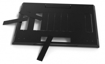 Шкаф коммутационный Hyperline (TTB-4288-DD-RAL9004) напольный 42U 800x800мм пер.дв.перфор. задн.дв.перфор. 2 бок.пан. 800кг черный 710мм 126.3кг 2055мм IP20 сталь от магазина РЭССИ