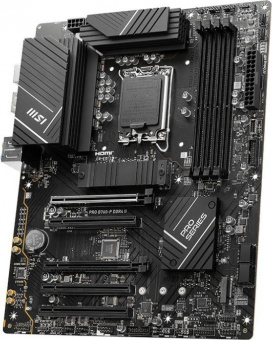 Материнская плата MSI PRO B760-P DDR4 II Soc-1700 Intel B760 4xDDR4 ATX AC`97 8ch(7.1) 2.5Gg+HDMI+DP от магазина РЭССИ