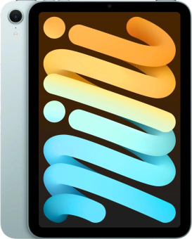 Планшет Apple iPad mini 2024 A2993 A17 Pro 6С RAM8Gb ROM128Gb 8.3" IPS 2266x1488 iOS голубой 12Mpix 12Mpix BT WiFi 10hr от магазина РЭССИ