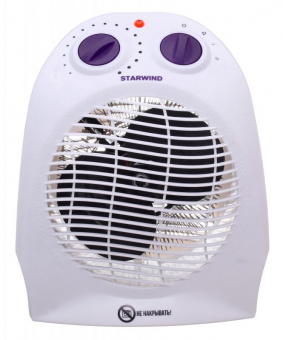 Тепловентилятор Starwind SHV1005 2000Вт белый/фиолетовый от магазина РЭССИ