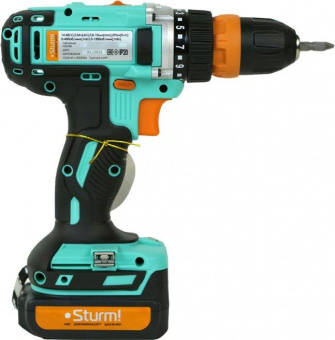 Шуруповерт Sturm! CD3614T аккум. патрон:быстрозажимной (кейс в комплекте) от магазина РЭССИ