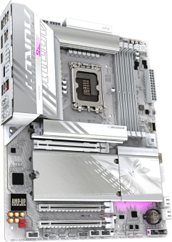 Материнская плата Gigabyte Z890 AORUS ELITE WIFI7 ICE Soc-1851 Intel Z890 4xDDR5 ATX AC`97 8ch(7.1) 2.5Gg RAID+DP от магазина РЭССИ