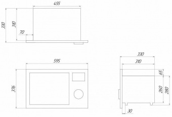 Микроволновая печь Maunfeld JBMO.20.5S 20л. 700Вт нержавеющая сталь/черный (встраиваемая) от магазина РЭССИ
