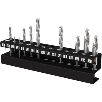 Держатель для хранения сверл настенный EMBODIMENT черный EMB-WODRB-B от магазина РЭССИ