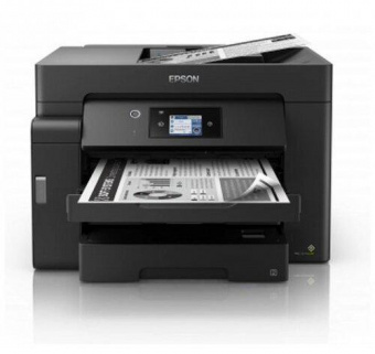 МФУ струйный Epson M15140 (C11CJ41404/ C11CJ41402) A3+ Duplex Net WiFi USB черный от магазина РЭССИ