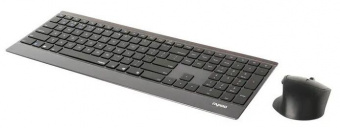 Клавиатура + мышь Rapoo 9500M клав:черный мышь:черный USB беспроводная Bluetooth/Радио slim (18892) от магазина РЭССИ