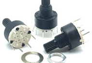 Новинки ассортимента: Поворотные переключатели SR16! Новинки ассортимента: Поворотные переключатели SR16!