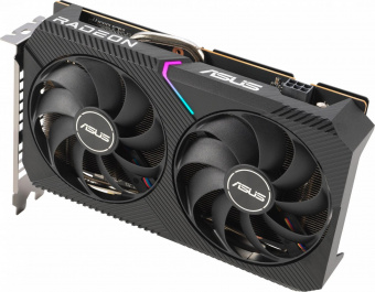Видеокарта Asus PCI-E 4.0 DUAL-RX6500XT-O4G AMD Radeon RX 6500XT 4096Mb 64 GDDR6 2650/18000 HDMIx1 DPx1 HDCP Ret от магазина РЭССИ
