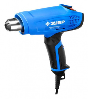 Технический фен Зубр ФТ-П2000 М2ДК 2000Вт темп.80-600С от магазина РЭССИ
