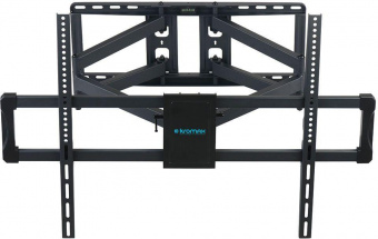 Кронштейн для телевизора Kromax ATLANTIS-75 черный 40"-90" макс.101кг настенный поворотно-выдвижной и наклонный от магазина РЭССИ