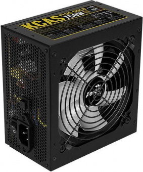 Блок питания Aerocool ATX 750W KCAS PLUS GOLD 750W RGB 80+ gold 24+2x(4+4) pin APFC 120mm fan color LED 8xSATA RTL от магазина РЭССИ