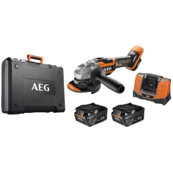 Бесщеточная угловая шлифмашина AEG BEWS18-125BLLI-502C 4935464417 от магазина РЭССИ