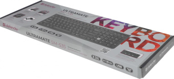 Клавиатура Defender UltraMate SM-535 черный USB беспроводная slim Multimedia от магазина РЭССИ