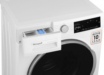 Стиральная машина Weissgauff WM 49127 DS Inverter Steam класс: A+++ загр.фронтальная макс.:7кг белый от магазина РЭССИ