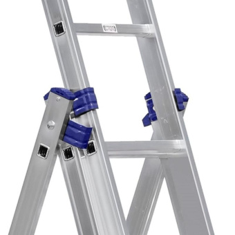 Трехсекционная универсальная алюминиевая лестница Алюмет 3х10. Серия H3 5310 от магазина РЭССИ