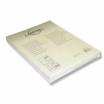 Пленка для ламинирования Fellowes 125мкм A4 (100шт) глянцевая Lamirel LA-7866001 (LA-78660) от магазина РЭССИ