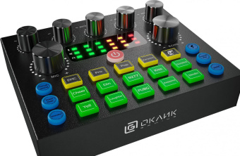 Микрофон проводной Оклик SM-600G 2.5м черный от магазина РЭССИ